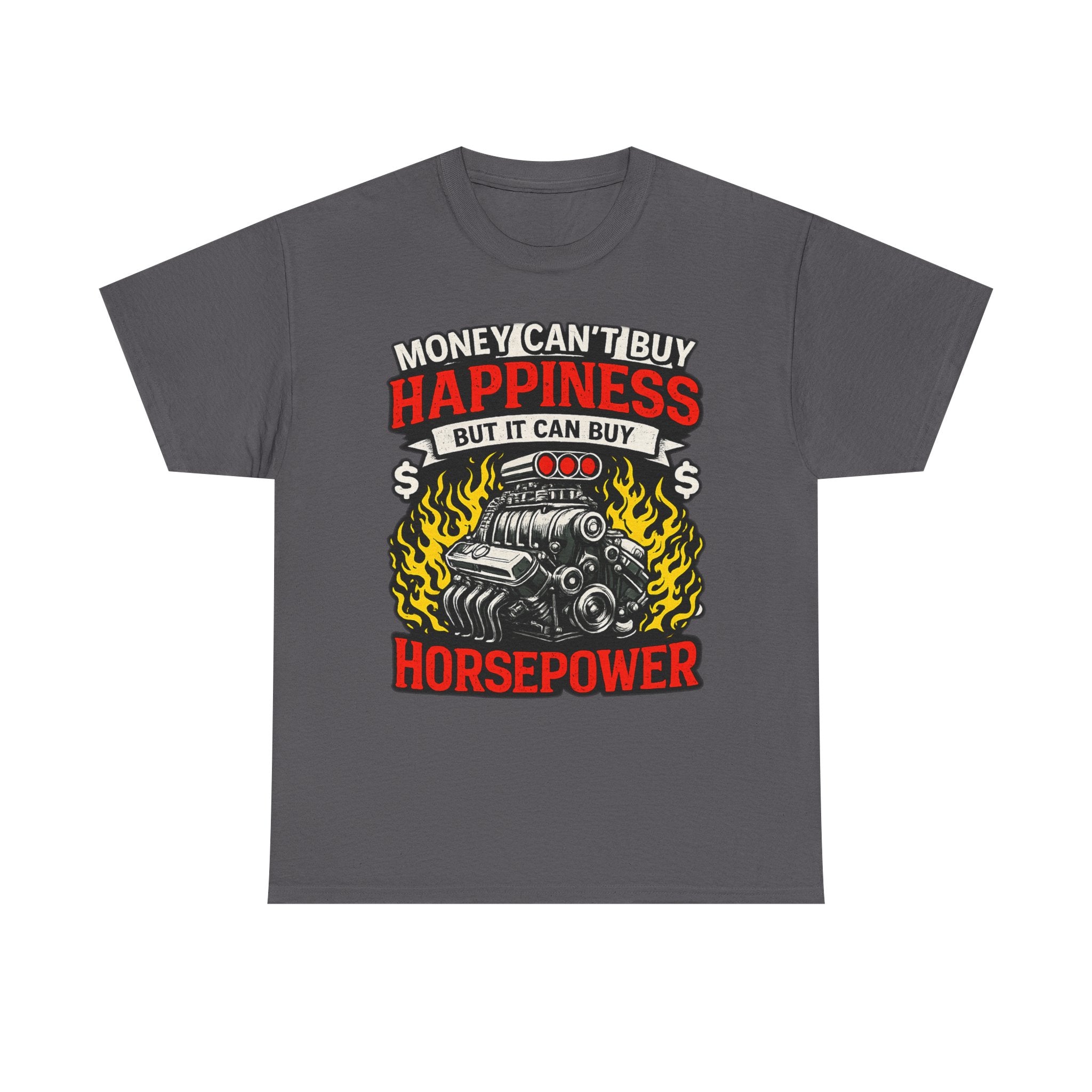 MONEY IS HORSEPOWER - AlterEgo #expressivecasualwear for petrolheads