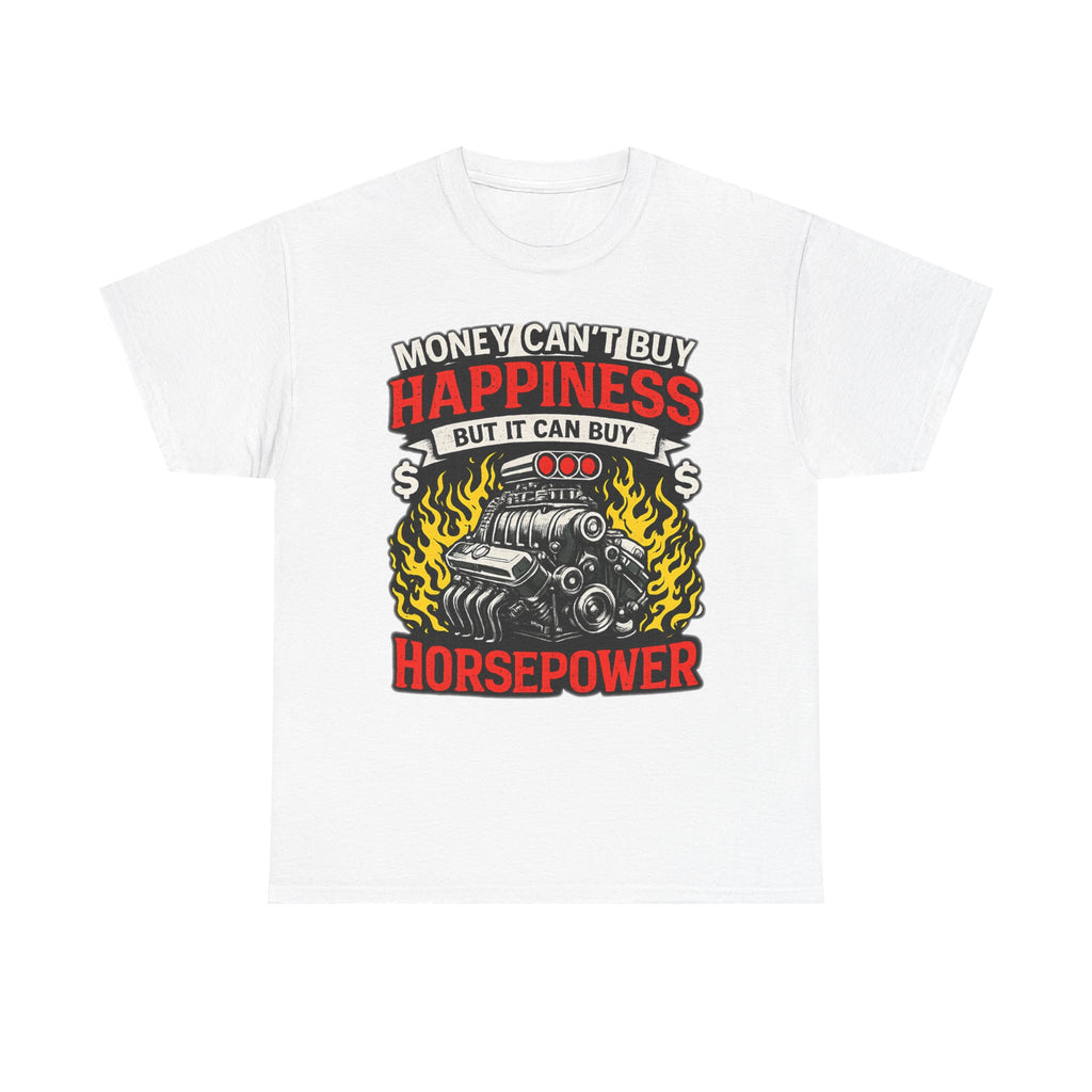 MONEY IS HORSEPOWER - AlterEgo #expressivecasualwear for petrolheads