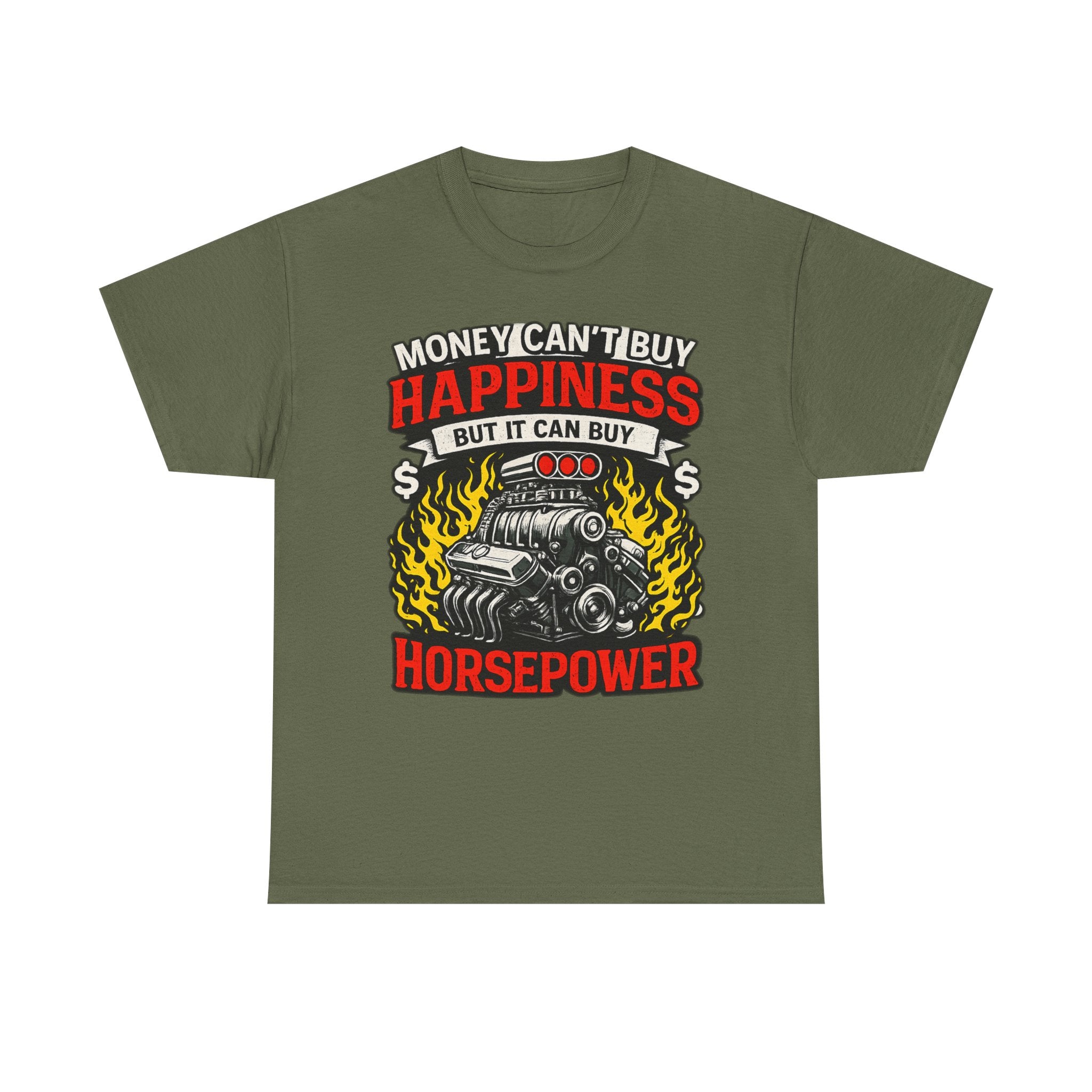MONEY IS HORSEPOWER - AlterEgo #expressivecasualwear for petrolheads