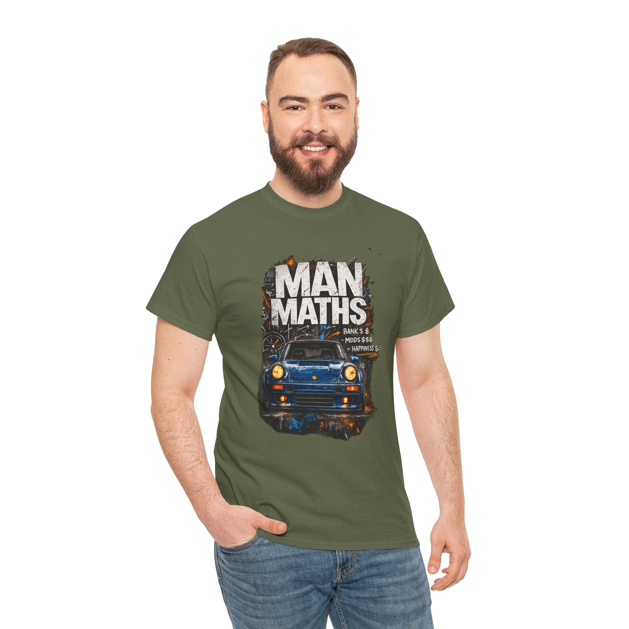 MAN MATHS - AlterEgo #expressivecasualwear for petrolheads