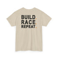 Build Race Repeat Tee: Heavyweight
