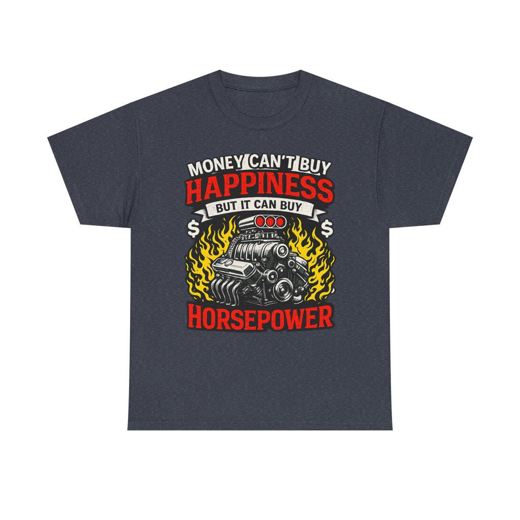MONEY IS HORSEPOWER - AlterEgo #expressivecasualwear for petrolheads