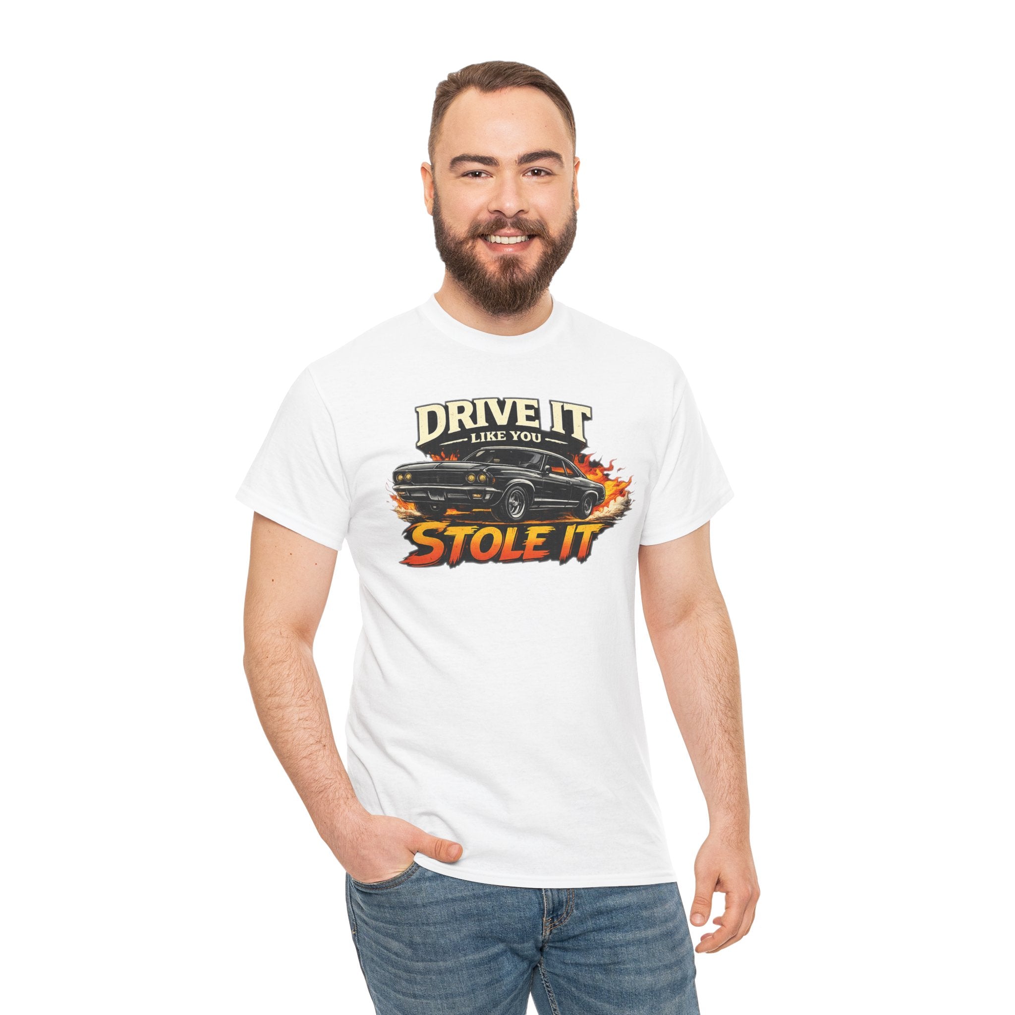 DRIVE IT LIKE YOU STOLE IT - AlterEgo #expressivecasualwear for petrolheads