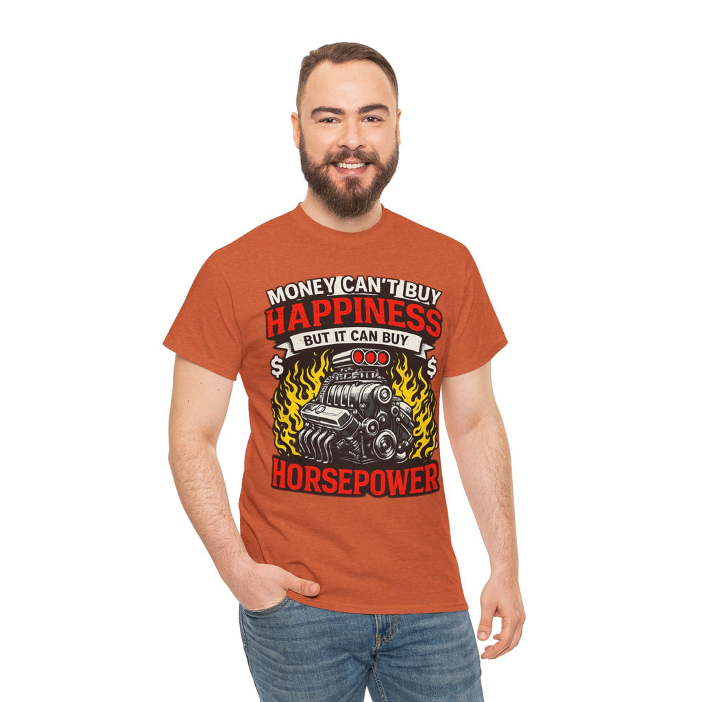 MONEY IS HORSEPOWER - AlterEgo #expressivecasualwear for petrolheads