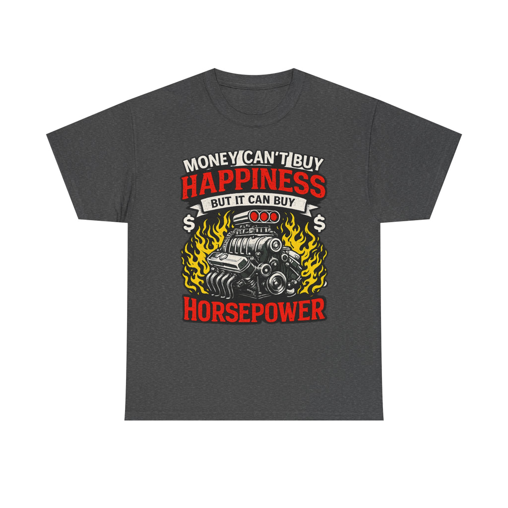 MONEY IS HORSEPOWER - AlterEgo #expressivecasualwear for petrolheads