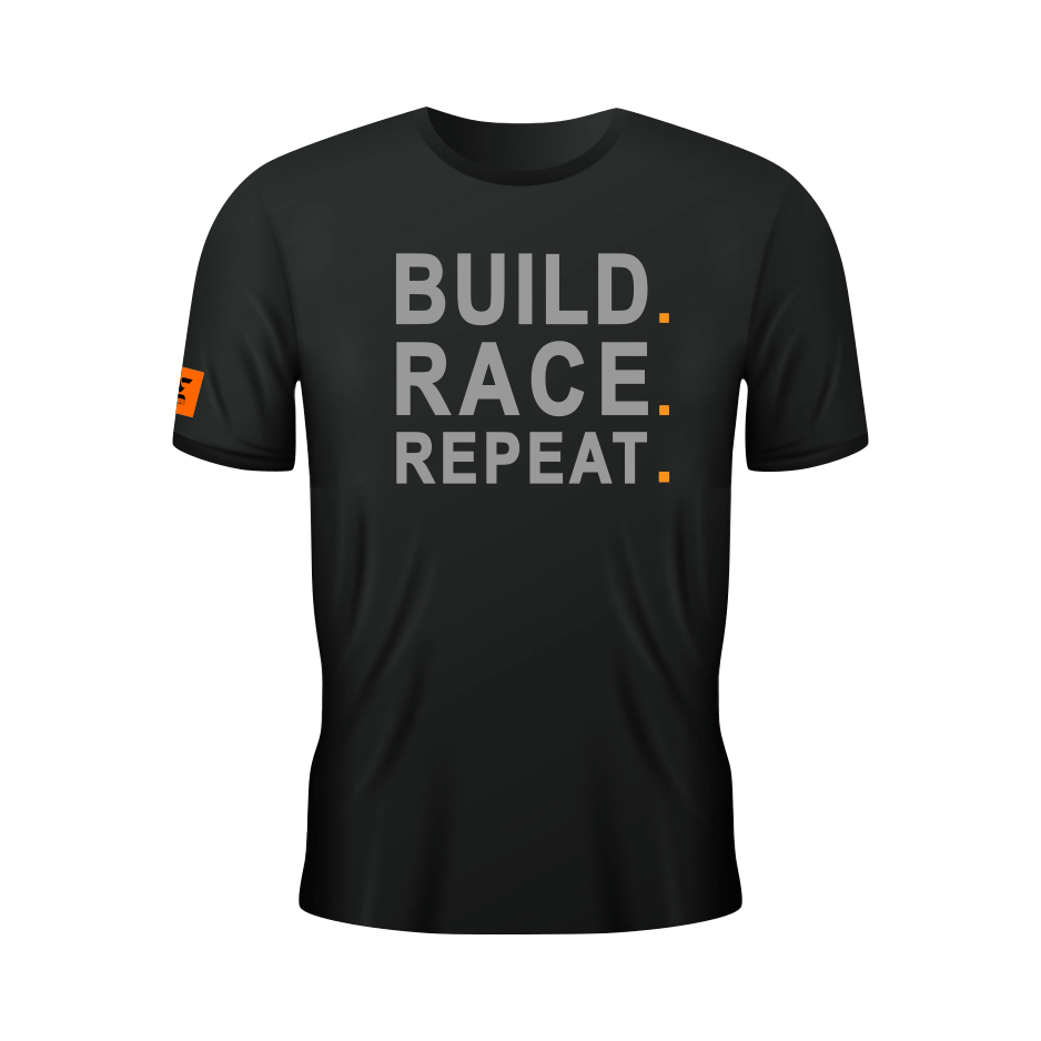 Build Race Repeat T-Shirt — AlterEgo