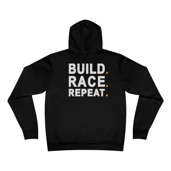 Build Race Repeat | Unisex Sponge Fleece Pullover Hoodie - Image 5