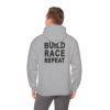 Build Race Repeat | Unisex Heavy Blend™ Hooded Sweatshirt - Image 14