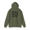 Build Race Repeat | Unisex Heavy Blend™ Hooded Sweatshirt - Image 30