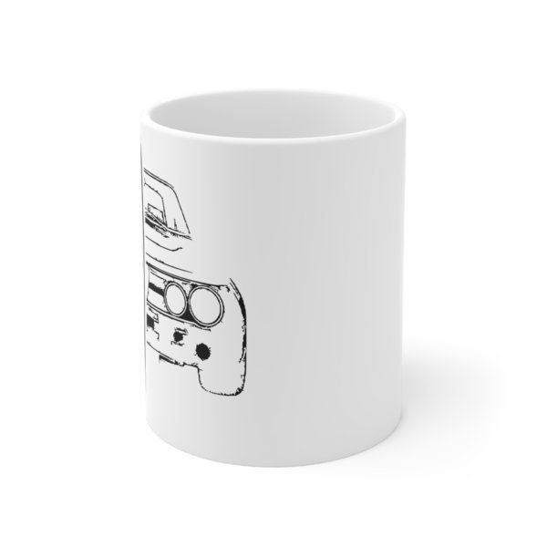 Ditch Electric | White Ceramic Mug, 11oz - Image 2