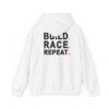Build Race Repeat | Unisex Heavy Blend™ Hooded Sweatshirt - Image 3
