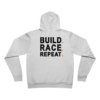 Build Race Repeat | Unisex Sponge Fleece Pullover Hoodie - Image 3