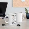 Real Cars white | White Ceramic Mug, 11oz - Image 5