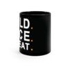 Build Race Repeat | Black Coffee Mug, 11oz - Image 2