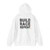 Build Race Repeat | Unisex Heavy Blend™ Hooded Sweatshirt - Image 4