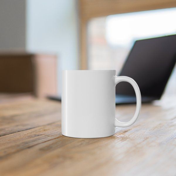 Ditch Electric | White Ceramic Mug, 11oz - Image 6