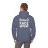 Build Race Repeat | Unisex Heavy Blend™ Hooded Sweatshirt - Image 53