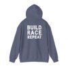 Build Race Repeat | Unisex Heavy Blend™ Hooded Sweatshirt - Image 56