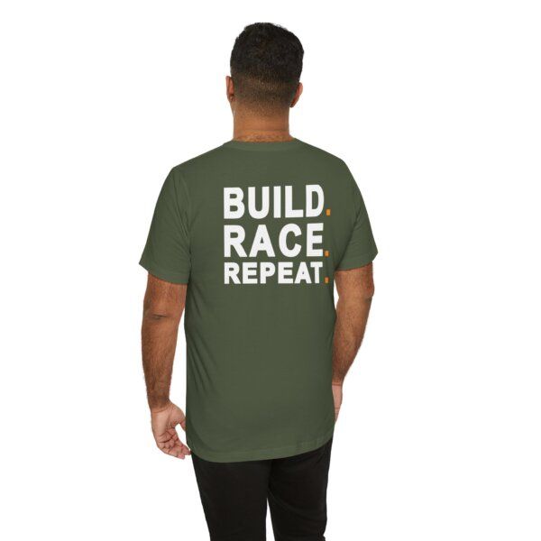 Build Race Repeat | Unisex Light Combed Cotton Tee