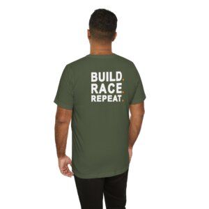 Build Race Repeat | Unisex Light Combed Cotton Tee