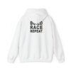 Build Race Repeat | Unisex Heavy Blend™ Hooded Sweatshirt - Image 7