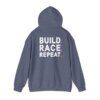Build Race Repeat | Unisex Heavy Blend™ Hooded Sweatshirt - Image 20