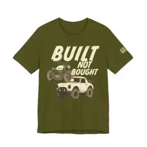Built Not Bought | Unisex Light Combed Cotton Tee